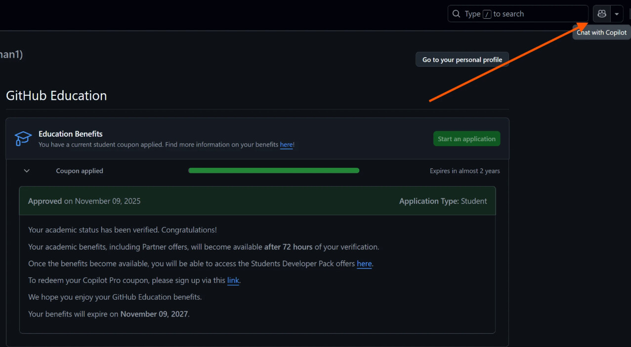教程】通过Github学生认证白嫖Github Copilot Pro会员- 福利羊毛- 青橘社区